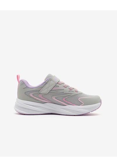 Skechers Mıcrospec Tread Büyük Kız Çocuk Açık Gri/çok Renkli Spor Ayakkabı 303882l Lgmt