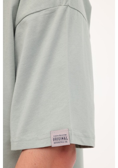 Kinetix Ml Ordmu 11vntg204 5fx Haki Erkek Kısa Kol T-shirt Haki