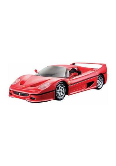 1:24 Ferrari F50 Diecast Model Araba - Kırmızı Açılır Kapılı Metal Araç