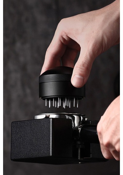 51 Mm Espresso Makinası Needle Kahve Karıştırma İğnesi Espresso İğnesi Mt266 Siyah