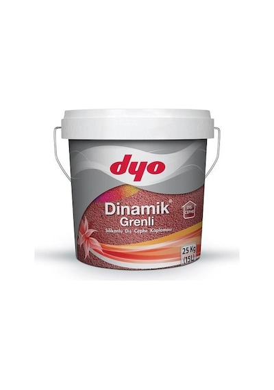 Dyo Dinamik Grenli Silikonlu Dış Cephe Kaplaması 25 Kg Hareli