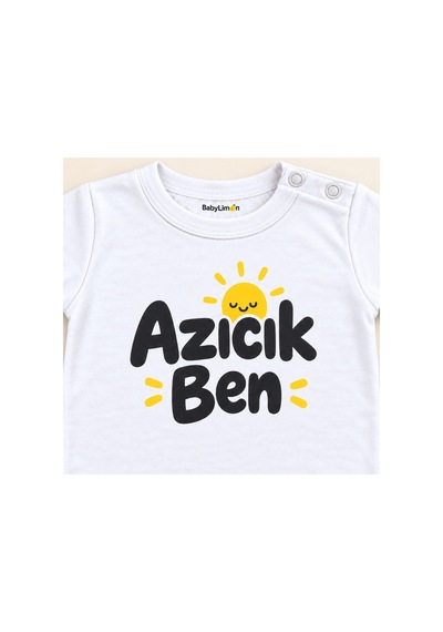 Babylimon Azıcık Ben Beyaz Kısa Kollu Çıtçıtlı Bebek Zıbını Beyaz - Azıcık Ben - 928161968 Beyaz - Azıcık Ben Babylimon Azıcık Ben Beyaz Kısa Kollu Çıtçıtlı Bebek Zıbını Beyaz - Azıcık Ben - 928161968 Beyaz - Azıcık Ben