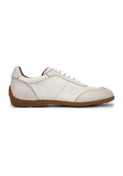 Tamer Tanca Erkek Hakiki Deri Bej Sneakers & Spor Ayakkabı 04 1202 Erk Ayk Y26 Bej Dr