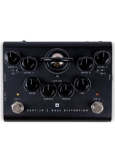 Blackstar Dept. 10 Dual Distortion 2-kanal Tube Distortion Pedalı Amped 2