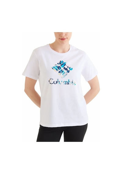 Columbia Csc Gem Wisterian Kadın Kısa Kollu T-shirt Beyaz Cs0367-100 001