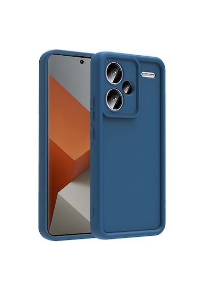 Mobilteam Redmi Note 13 Pro Plus Kılıf Kamera Korumalı Ananas Kapak - Koyu Yeşil Koyu Yeşil