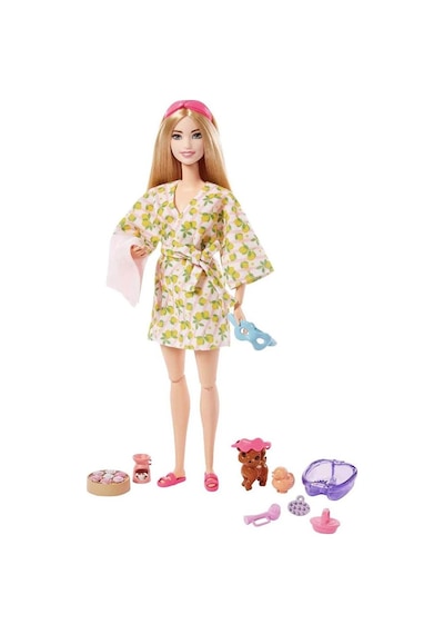 Barbie Wellness Barbie'nin Spa Günü Bebekleri GKH73-HKT90