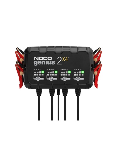 Noco Genıus2x4 6v/12v 40a Çoklu/4'lü Akıllı Akü Şarj Ve Akü Bakım/desülfatör