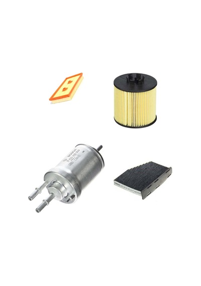 Bosch Filtre Bakım Seti Skoda Octavia 1.6 Fsı 2005-2010 1z3 Hava + Yağ F + Yakıt F. + Polen Sardes