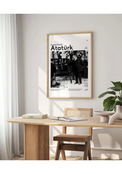 Çerçevesiz Poster Harf Devrimi