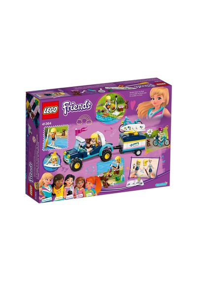 LEGO® Friends 41364 Stephanie'nin Jipi ve Römorku 166 Parça