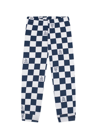 Antebies Organik Lacivert No Bad Days Erkek Çocuk Pijama Takımı Renkli