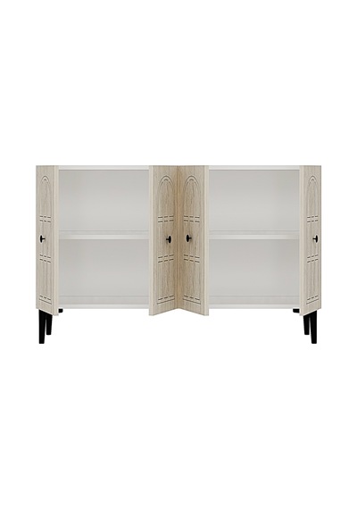 Ka1218bt Windo Konsol Ve Tv Sehpası Beyaz-traverten 120cm Ka1218bt Windo Konsol Ve Tv Sehpası Beyaz-traverten 120cm