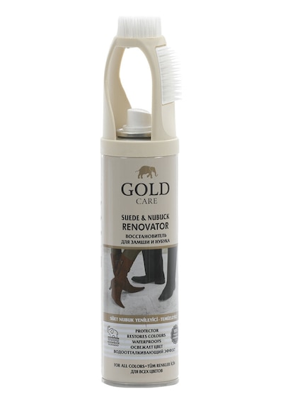 2 Adet Goldcare Ayakkabı Boyası Sprey Nubuk 200 Ml Naturel Çok Renkli