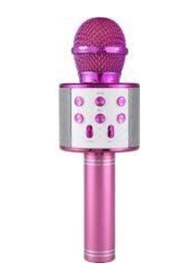 Ws-858 Profesyonel Karaoke Mikrofon Beyaz
