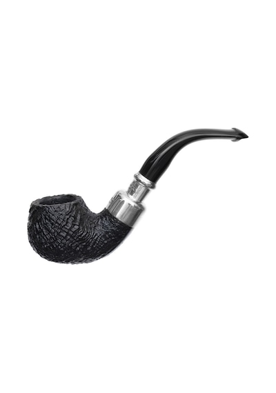 Peterson System Spigot Sandblasted 303 9mm. Filtreli Vulcanite Saplı Pipo 206093