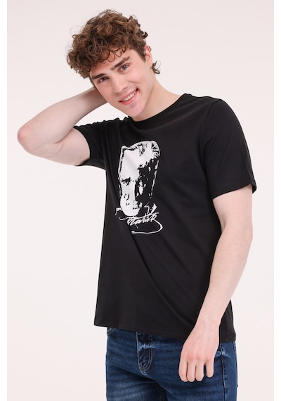 Kinetix Ul 11ata-y51 5fx Siyah Unisex Kısa Kol T-shirt SIYAH