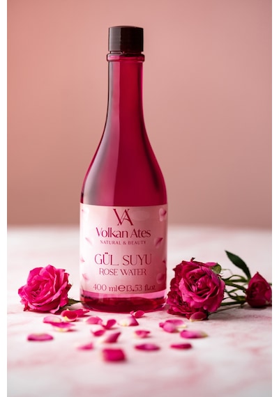 Volkan Ates Natural & Beauty Gül Suyu 400 Ml