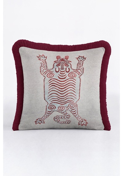 Etnik Sanat Dokulu Saçaklı Yastık Kılıfı - Tribal Esintili Bohem Bordo Püsküllü Kırlent Kılıfı Mat Okyanus Kiremit Etnik Sanat Dokulu Saçaklı Yastık Kılıfı - Tribal Esintili Bohem Bordo Püsküllü Kırlent Kılıfı Mat Okyanus Kiremit