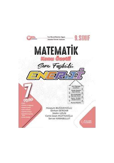 Palme 9.sınıf Enerji Matematik Soru Fasikülleri 7 Fasikül