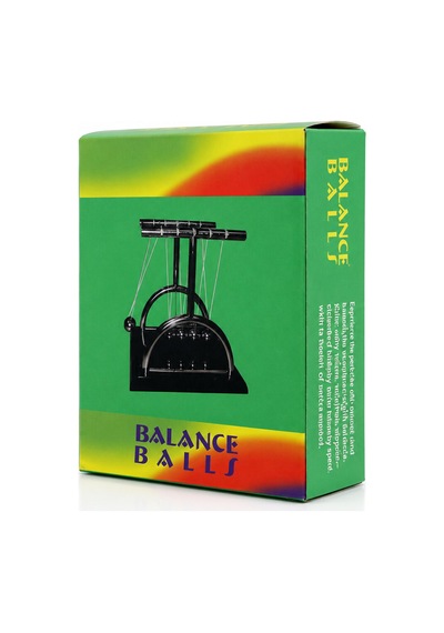Balance Balls Orta Newton - Metal Denge Topları Masa Üstü 5705