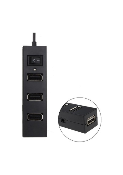 Lunatic 6248 4 Port Usb 2.0 Hub Usb Çoğaltıcı Usb Çoklayıcı Anahtarlı Switch