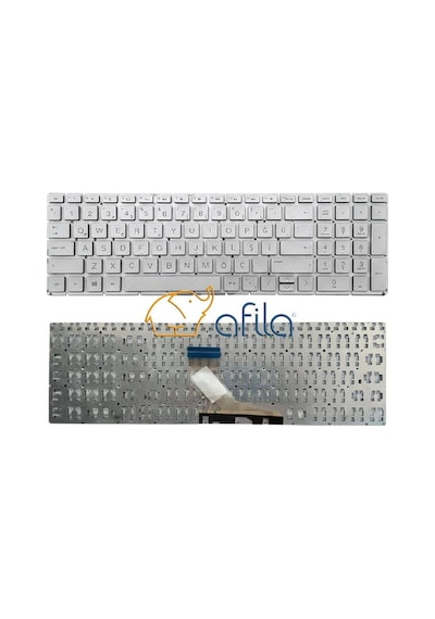 Hp Spectre X360 15-df0015ur, 15-df0016na, 15-df0016tx Notebook Klavyesi Silver, Gri Tr