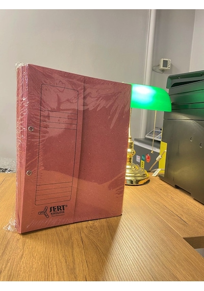 Sert Kırtasiye Yarım Kapak Dosya Pembe 50li Pk