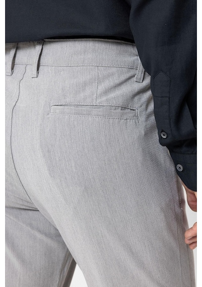 Back And Bond Açık Gri Regular Fit Beli Lastikli Yan Cep Casual Pantolon Çok Renkli
