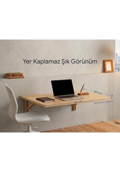 Peak Dizayn Mobilya Duvara Monte Katlanır Mutfak Masası Yer Kaplamayan Çok Amaçlı Duvar Masası Açılır Kapanır Çalışma Ve Yemek Masası Bej Peak Dizayn Mobilya Duvara Monte Katlanır Mutfak Masası Yer Kaplamayan Çok Amaçlı Duvar Masası Açılır Kapanır Çalışma Ve Yemek Masası Bej