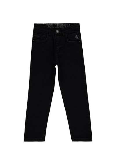 Civil Boys Basic 6-9 Yaş Pantolon Kot - Siyah