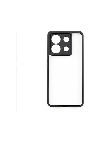 Xiaomi Redmi Note 13 Pro 5g Kılıf Şeffaf Sırt Güçlendirilmiş Silikon Kenar Armor Kapak Roll