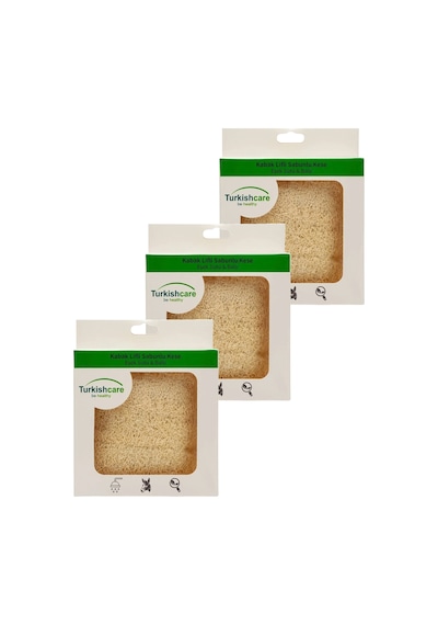 Eşek Sütlü & Ballı Keseli Sabun 100gr. Üçlü Set