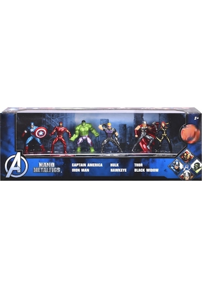 Mey İthalat Avengers Nano 6'lı Diorama Figür Paketi
