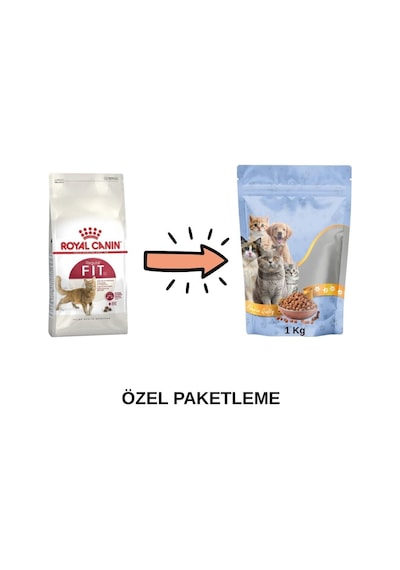 Royal Canin Fit32 Tavuklu Yetişkin Kedi Maması Paketten Bölme Doypack 1 Kg