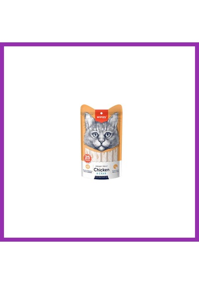 Wanpy Tavuklu Ve Yengeçli Krema Kedi Ödülü 25x14 Gr Bty