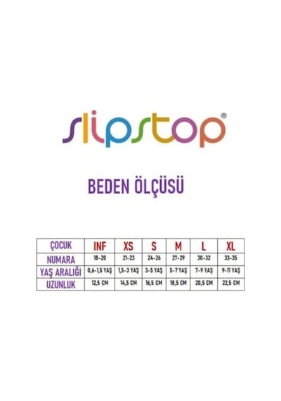 Slipstop Rubin Çocuk Kaydırmaz Patik Pembe