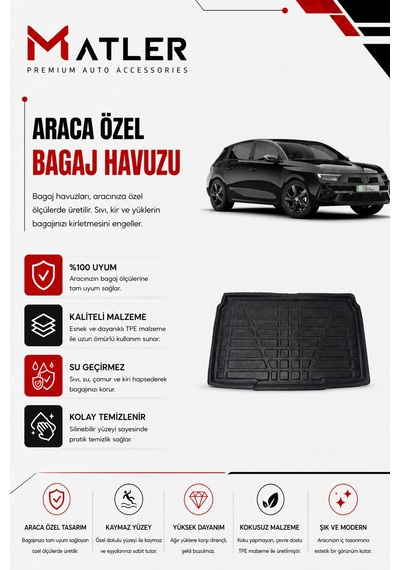 Opel Corsa F Hybrid 2025 Model Bagaj Havuzu