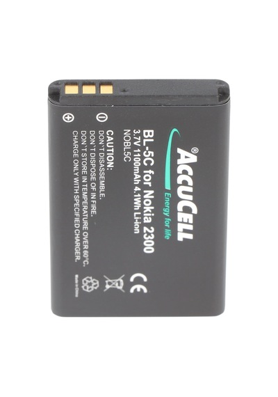 Nokia 6670, Bl-5c, 750mah İçin Uygun Accucell Batarya