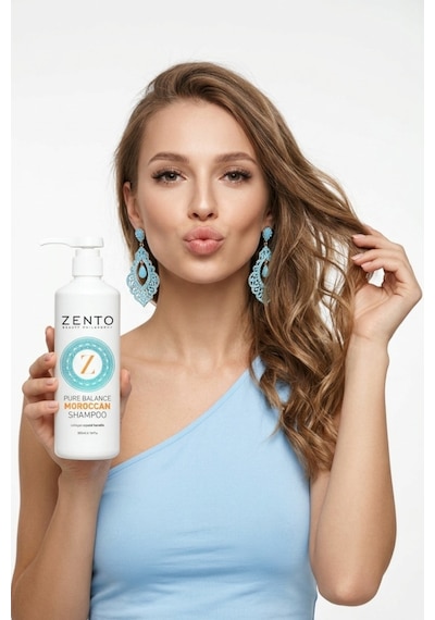 Zento Moroccan Onarıcı Nem Veren Saç Bakım Şampuan 500 ML