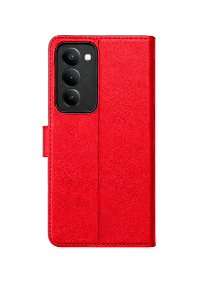 Xiaomi Redmi 15 5g Uyumlu Trend S Plus Kapaklı Kılıf - Kırmızı