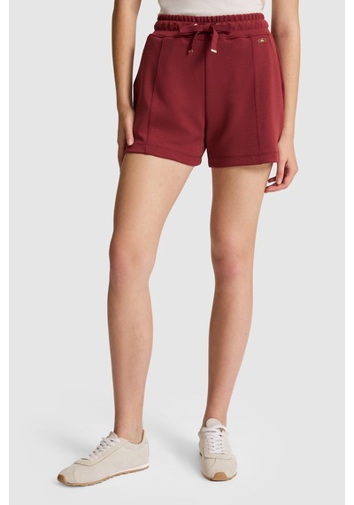 U.s. Polo Assn. Kadın Vişne Şort Örme 50322069-vr223