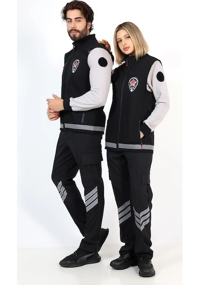 Güvenlik Soft Shell Yelek Siyah
