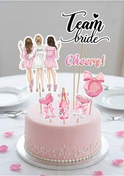 Bride To Be Temalı Parti Seti Pembe Tüm Yaşlar