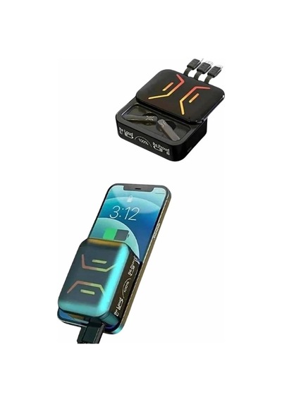 Gaming Bluetooth Kulaklık Dahili Powerbank Kablolu Düşük Gecikmeli Bluetooth 5.2