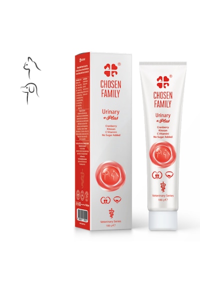 Chosen Family Urinary Plus 100 Gr - Kedi & Köpek İçin Sistit, İdrar Yolu Enfeksiyonu & Kristal Önleyici Paste