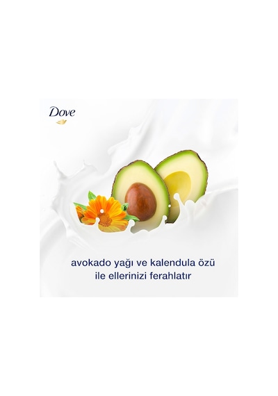 Dove Avokado Yağı Ve Kalendula Özü Nemlendirici Sıvı Sabun 3 x 450 ML