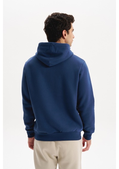 AR-MA Arma Erkek Kapüşonlu Kanguru Cepli 3 İplik Baskılı Şardonlu Regular Fit Sweatshirt K30254628702 İndigo-i1 AR-MA Arma Erkek Kapüşonlu Kanguru Cepli 3 İplik Baskılı Şardonlu Regular Fit Sweatshirt K30254628702 İndigo-i1