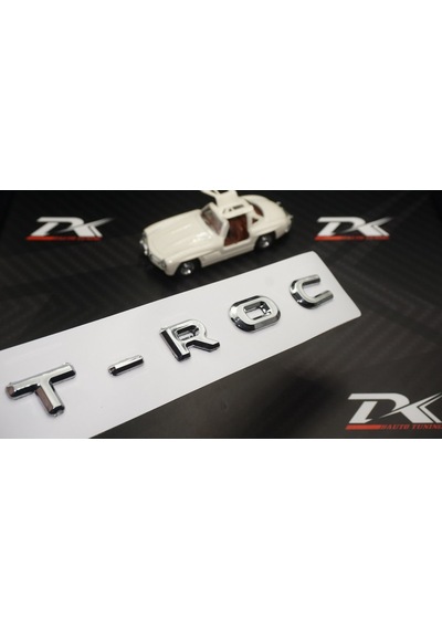 Vw Volkswagen T-Roc Bagaj Krom Abs 3M 3D Yazı Logo Amblem (511537140)