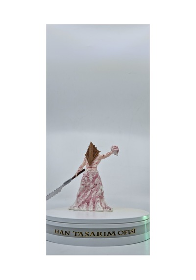 Pyramid Head Figür Silent Hill Piramit Kafa 18 Cm
